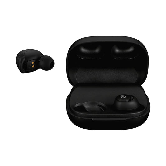 VolkanoX Astral Series True Wireless Earphones with Power Bank Charging Case - Black