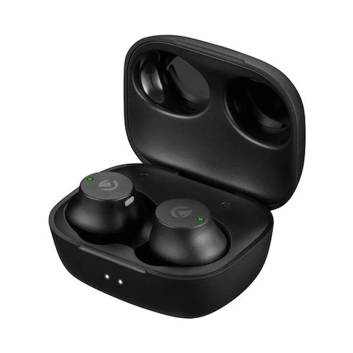 Volkano Taurus Series 2.0 True Wireless Earphones with Charging Case - Black