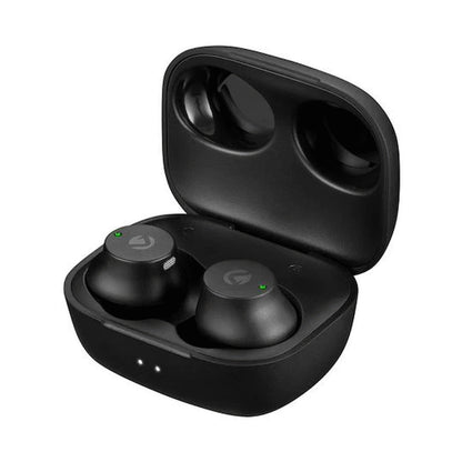 Volkano Taurus Series 2.0 True Wireless Earphones with Charging Case - Black