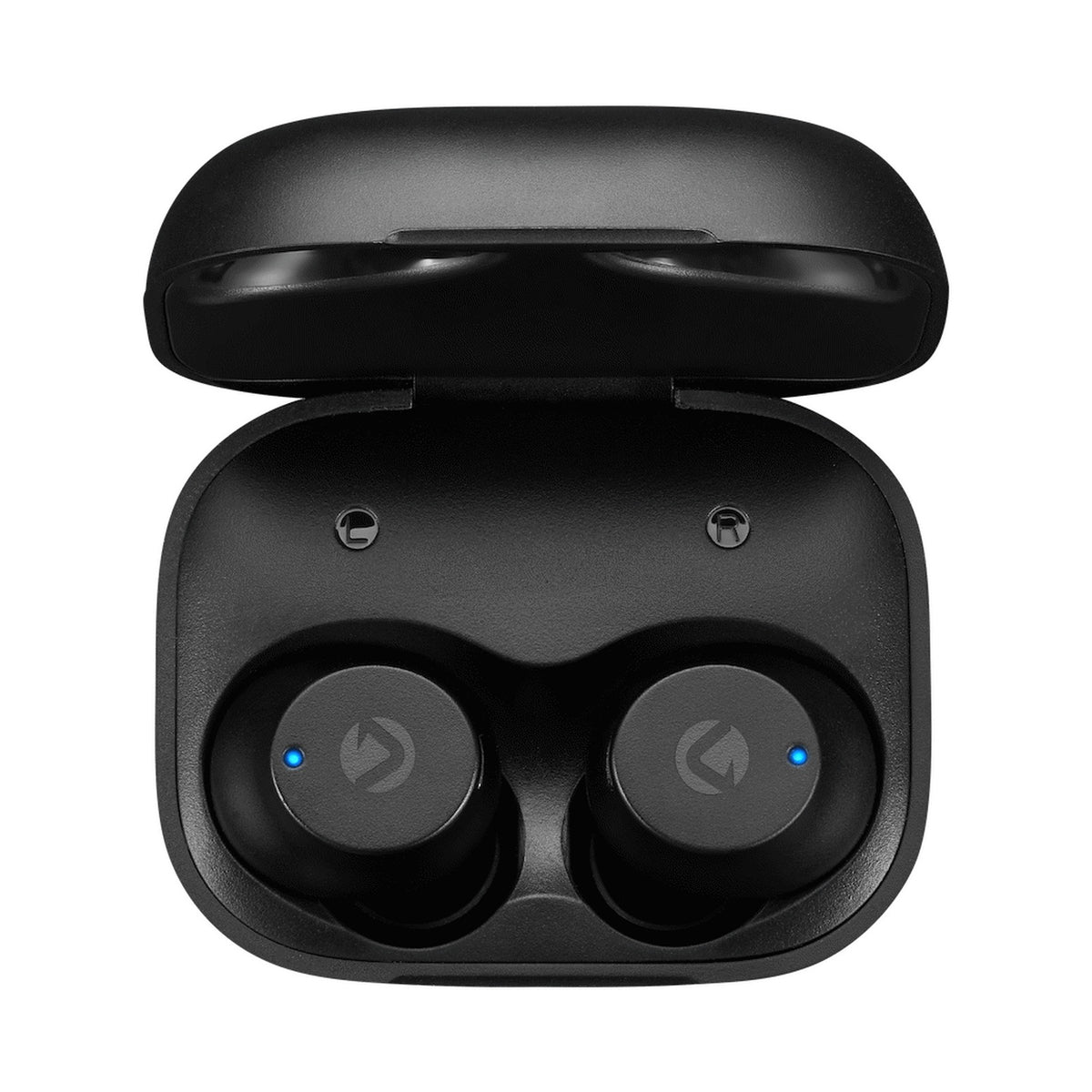 Volkano Taurus Series 2.0 True Wireless Earphones with Charging Case - Black
