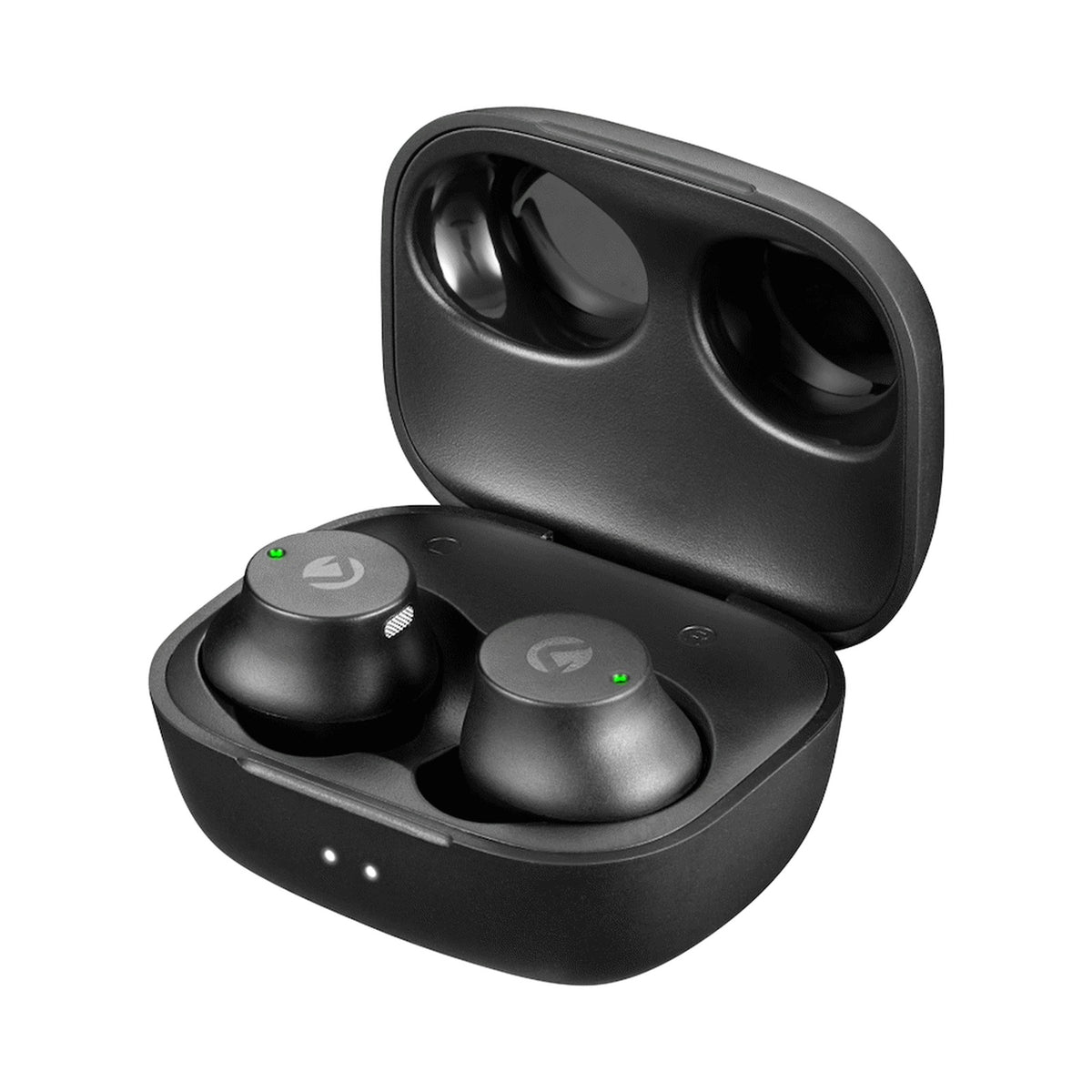 Volkano Taurus Series 2.0 True Wireless Earphones with Charging Case - Black