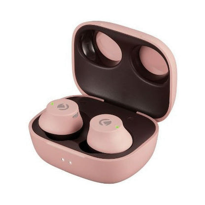 Volkano Taurus Series 2.0 True Wireless Earphones with Charging Case - Pink