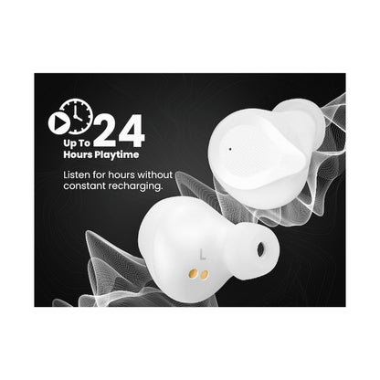 Volkano Scorpio Series True Wireless Earphones - White