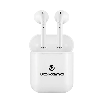 Volkano Buds Series TWS Without Silicone - White