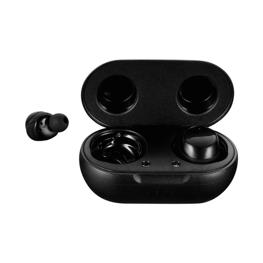 Volkano Pisces Series TWS Earphones + Charging Case - Black