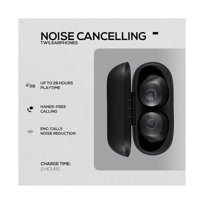 Volkano Pisces 2.0 Series TWS Earphones - Black