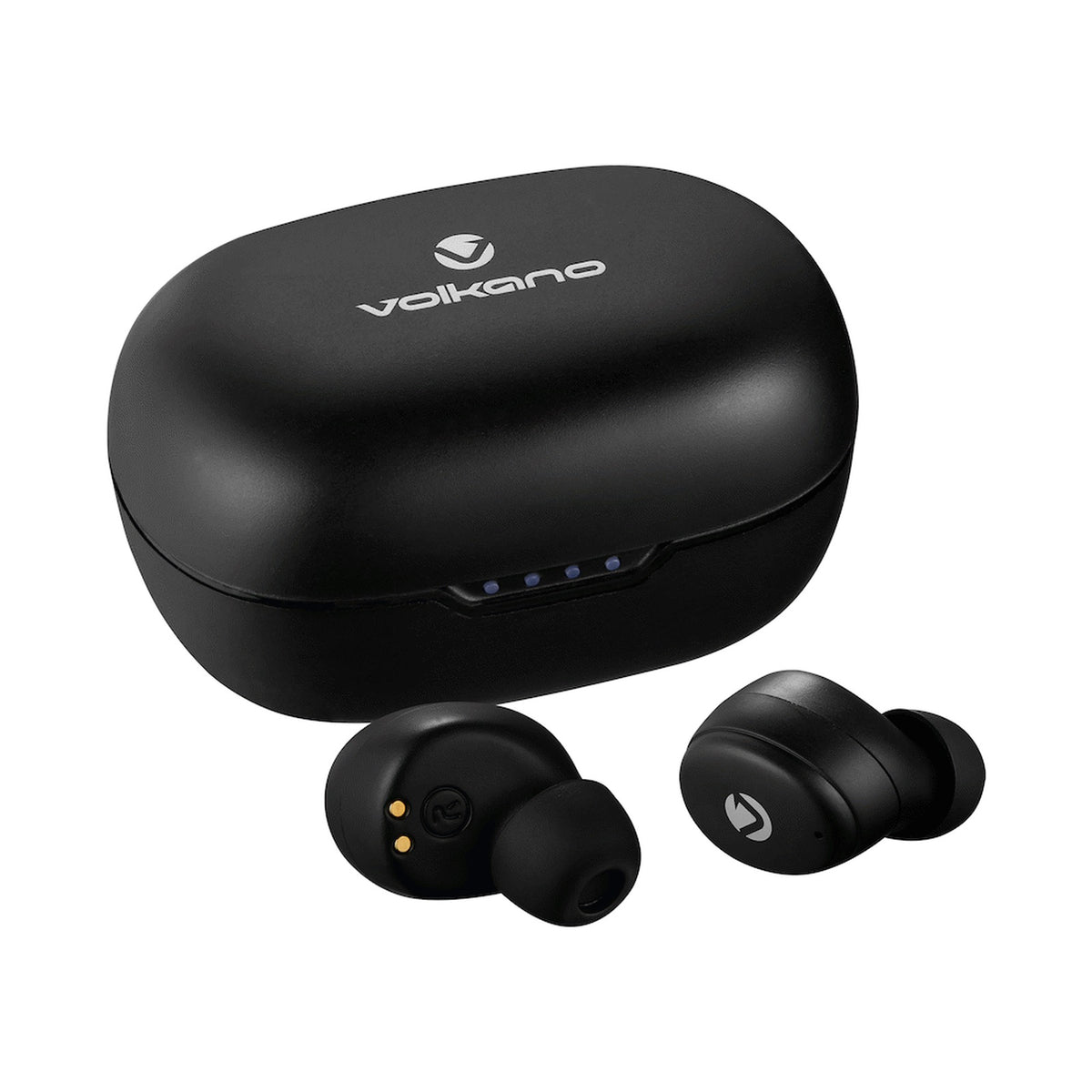 Volkano Sagittarius Series TWS Earphones + Charging Case - Black