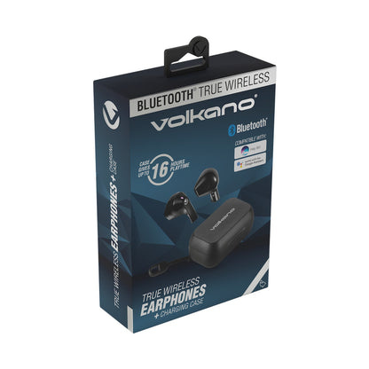 Volkano Equinox Series True Wireless Earphones - Black