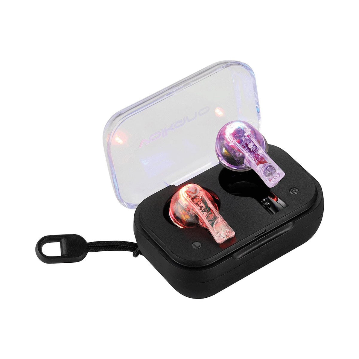 Volkano Equinox Series True Wireless Earphones - Clear