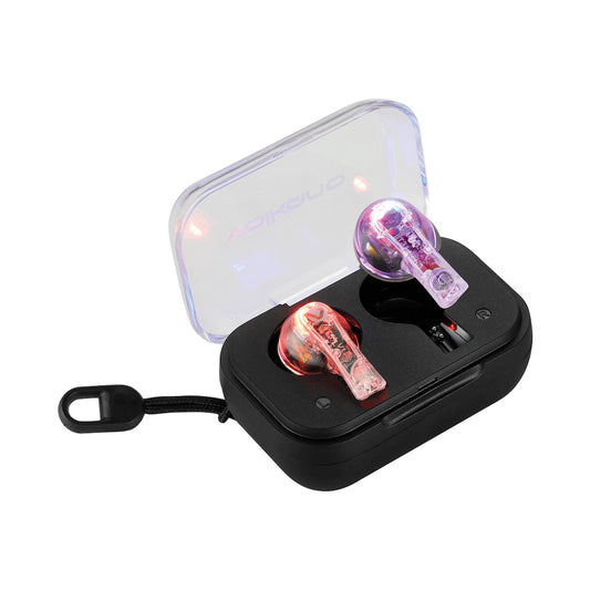 Volkano Equinox Series True Wireless Earphones - Clear