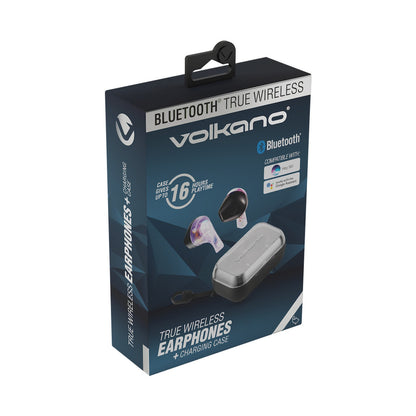 Volkano Equinox Series True Wireless Earphones - Clear