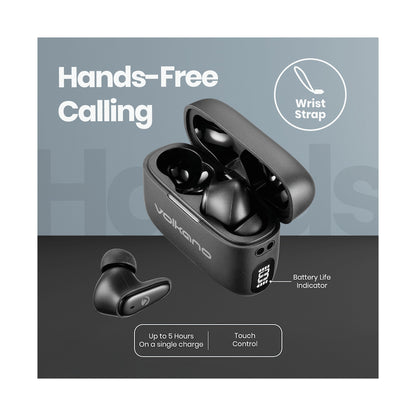 Volkano Revive Series TWS Earphones - Black