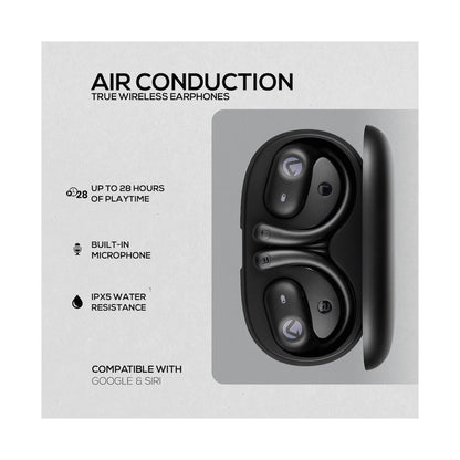 Volkano Stride 2 Air Conduction True Wireless Earphones - Black