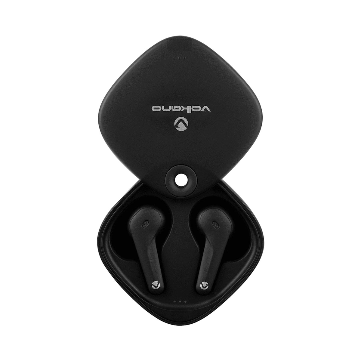 Volkano Ore Series True Wireless Earphones with Charging Case - Black