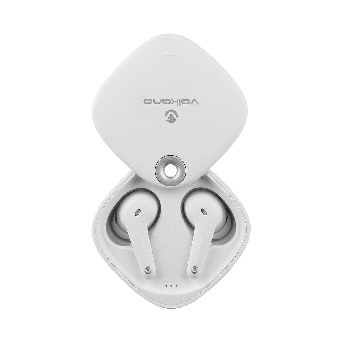 Volkano Ore Series True Wireless Earphones with Charging Case - White