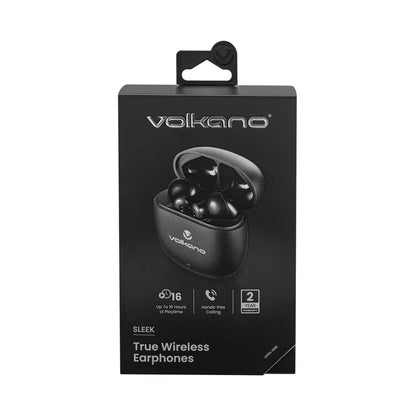 Volkano Sleek Series TWS Earphones - Black
