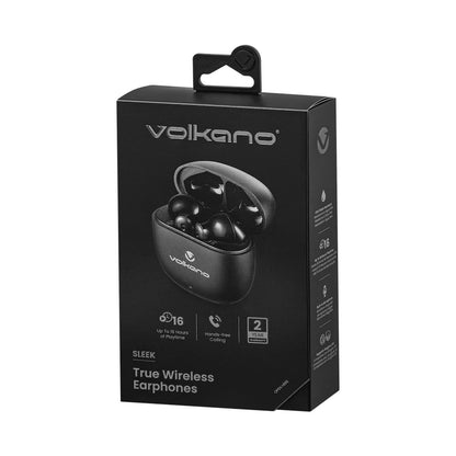 Volkano Sleek Series TWS Earphones - Black