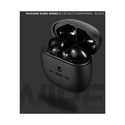 Volkano Sleek Series TWS Earphones - Black
