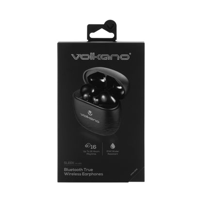 Volkano Sleek Series TWS Earphones - Black