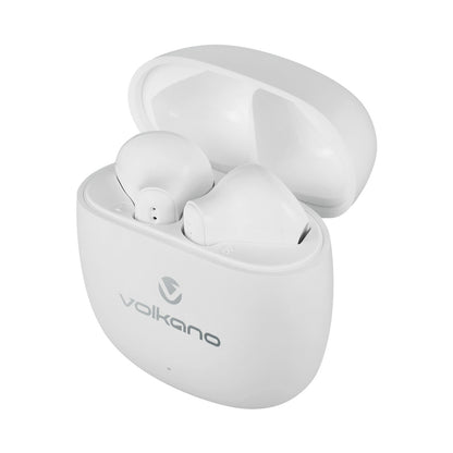 Volkano Sleek Series TWS Earphones - White