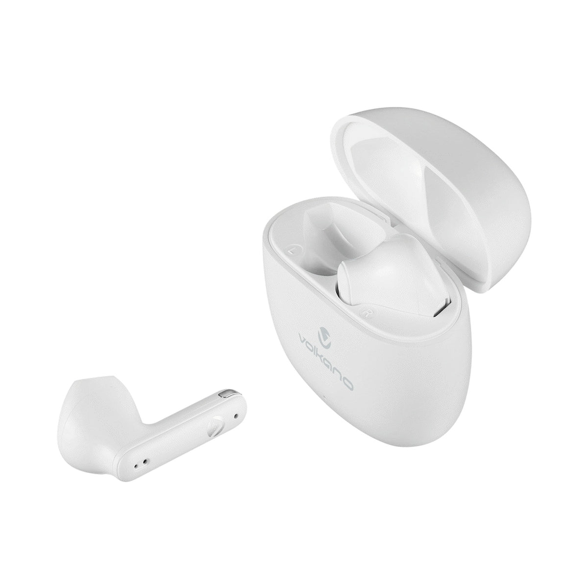 Volkano Sleek Series TWS Earphones - White
