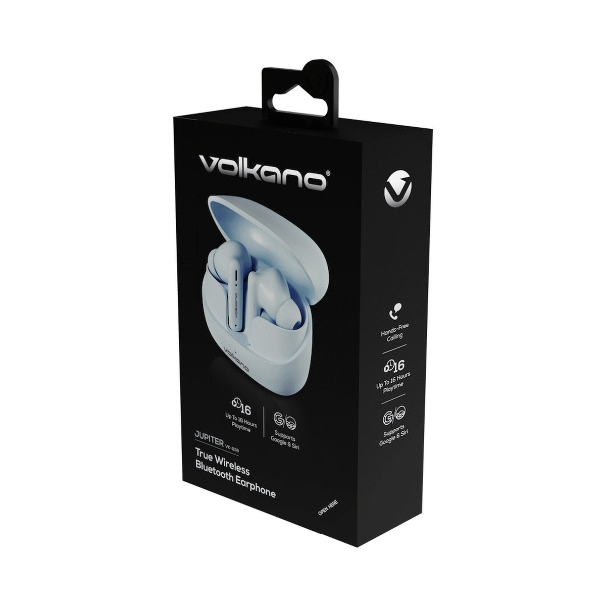 Volkano Jupiter Series TWS Earphones - Pastel Blue