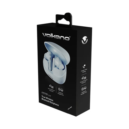 Volkano Jupiter Series TWS Earphones - Pastel Blue