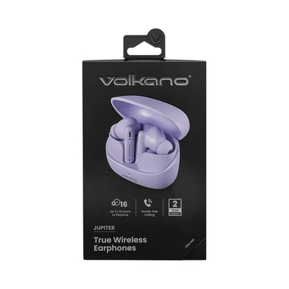 Volkano Jupiter Series TWS Earphones - Pastel Purple