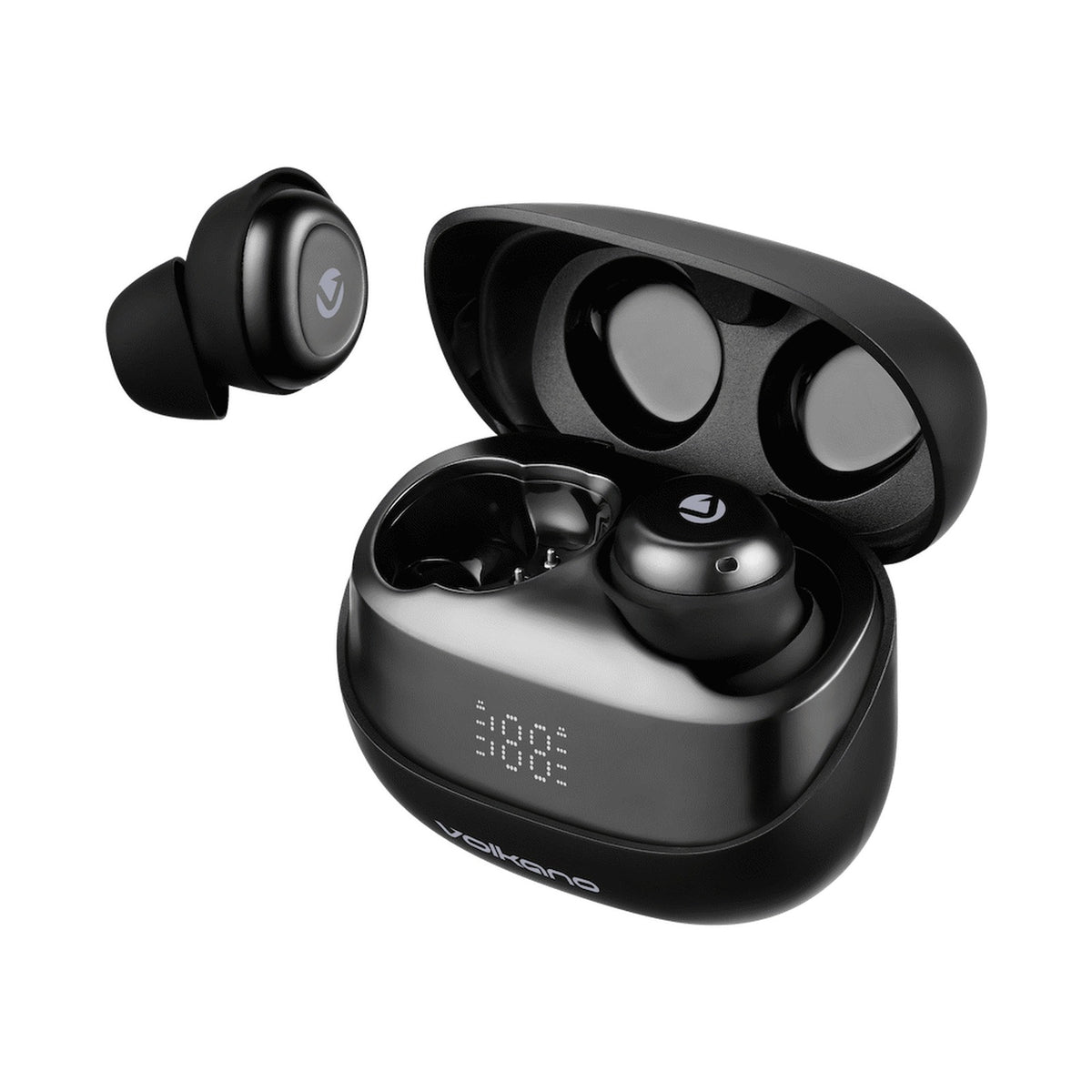 Volkano Aspen True Wireless Earphones - Black
