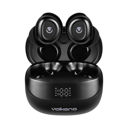 Volkano Aspen True Wireless Earphones - Black