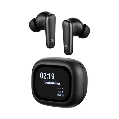 Volkano Vision Series TWS Earphones with ANC- Black
