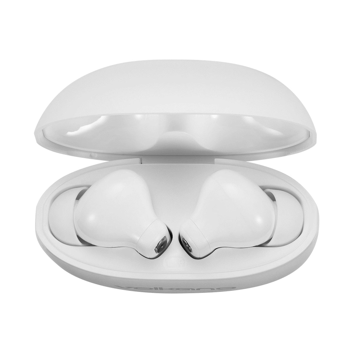 Volkano Pulse Series True Wireless Earphones with Charging Case - White