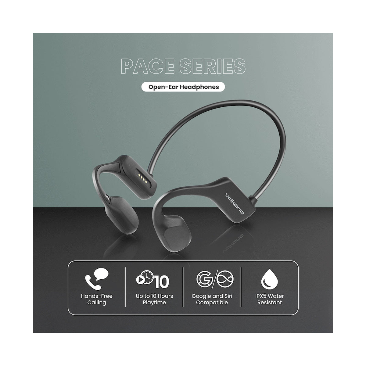 Volkano Pace Series Open-ear Bone Conduction Headphone