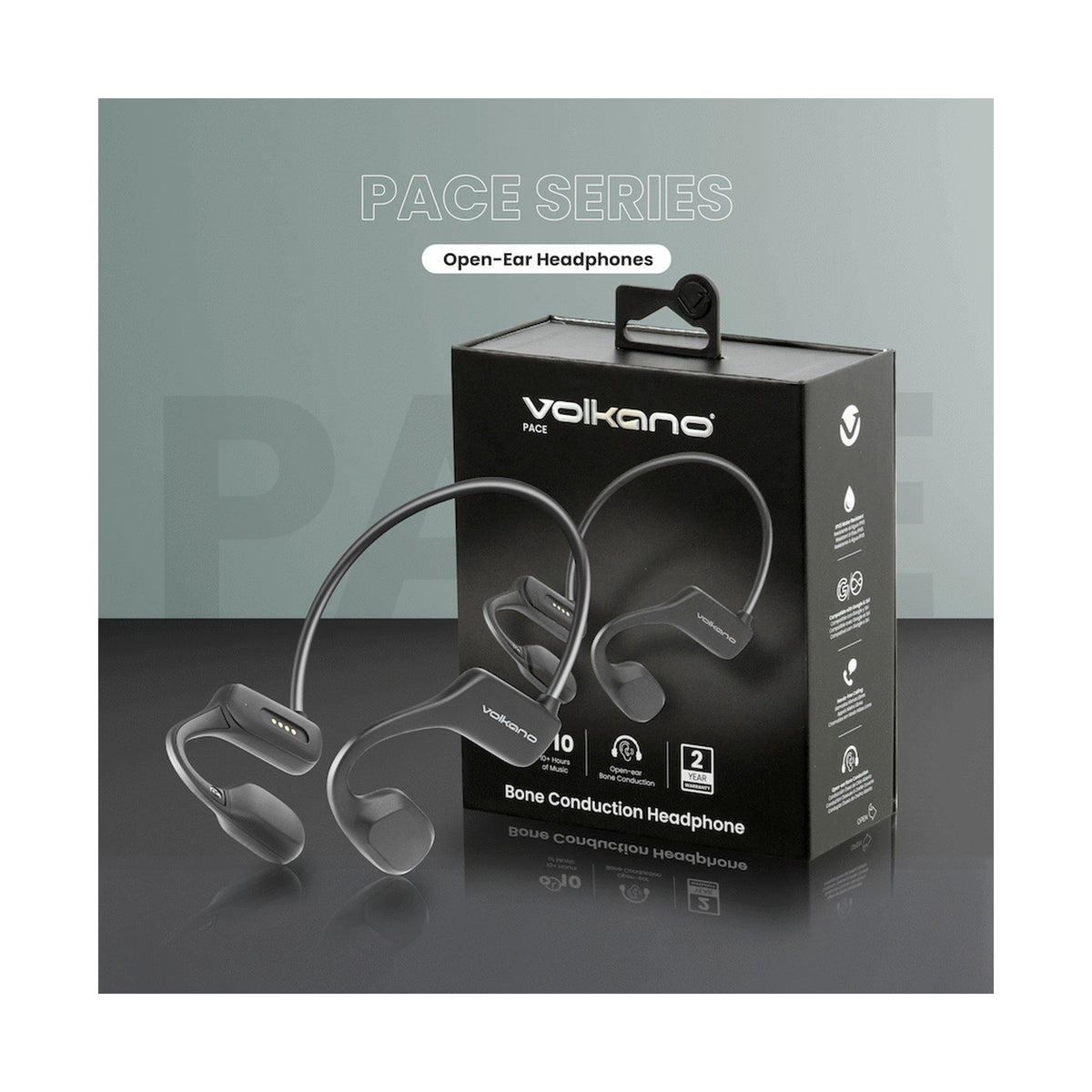 Volkano Pace Series Open-ear Bone Conduction Headphone