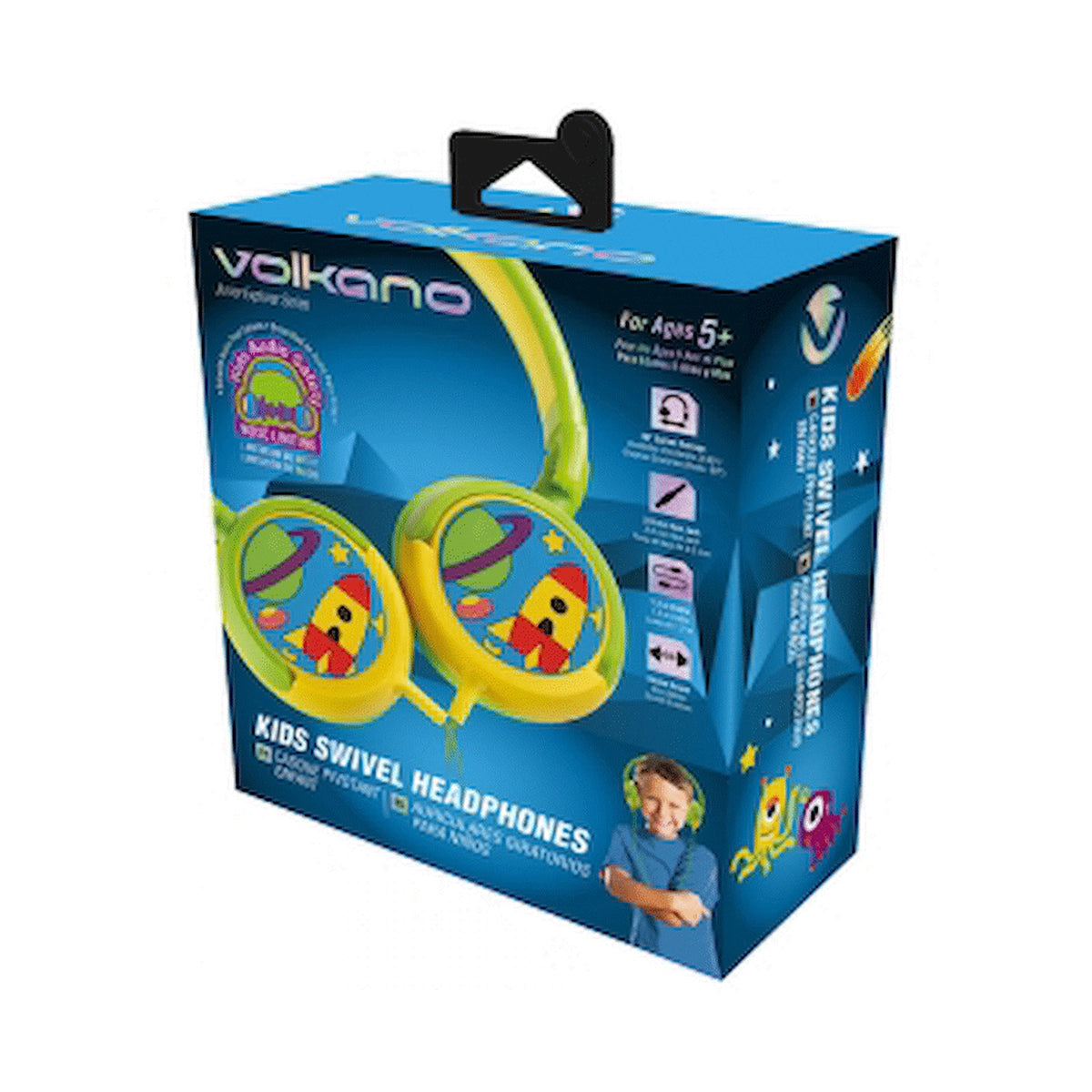 Volkano Kiddies Headphones - Boys Junior Explorer