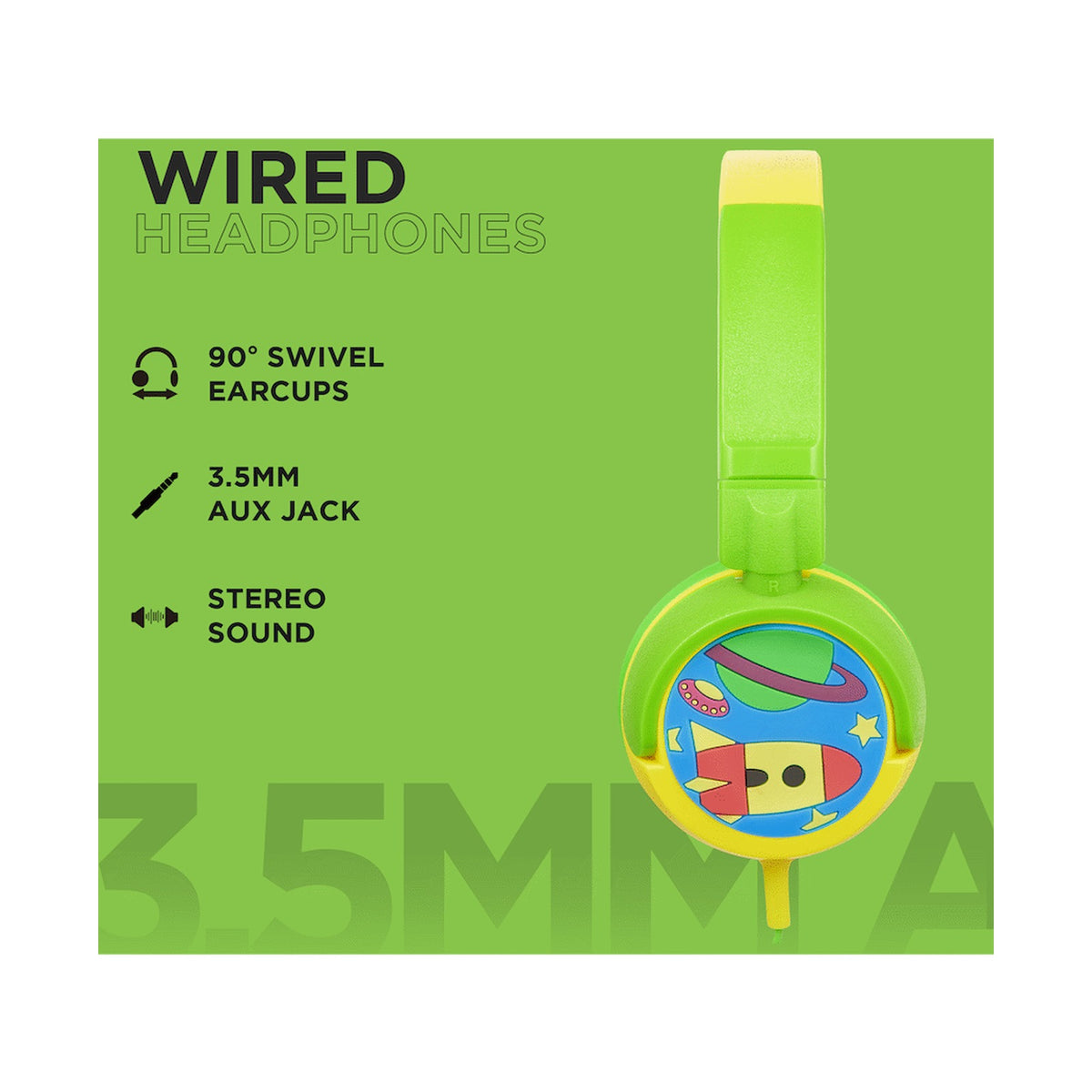 Volkano Kiddies Headphones - Boys Junior Explorer