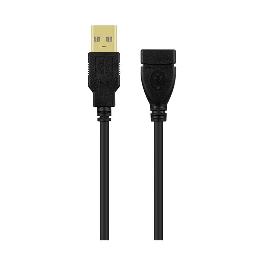 Volkano Extend Series USB Extension Cable - 2m - Black