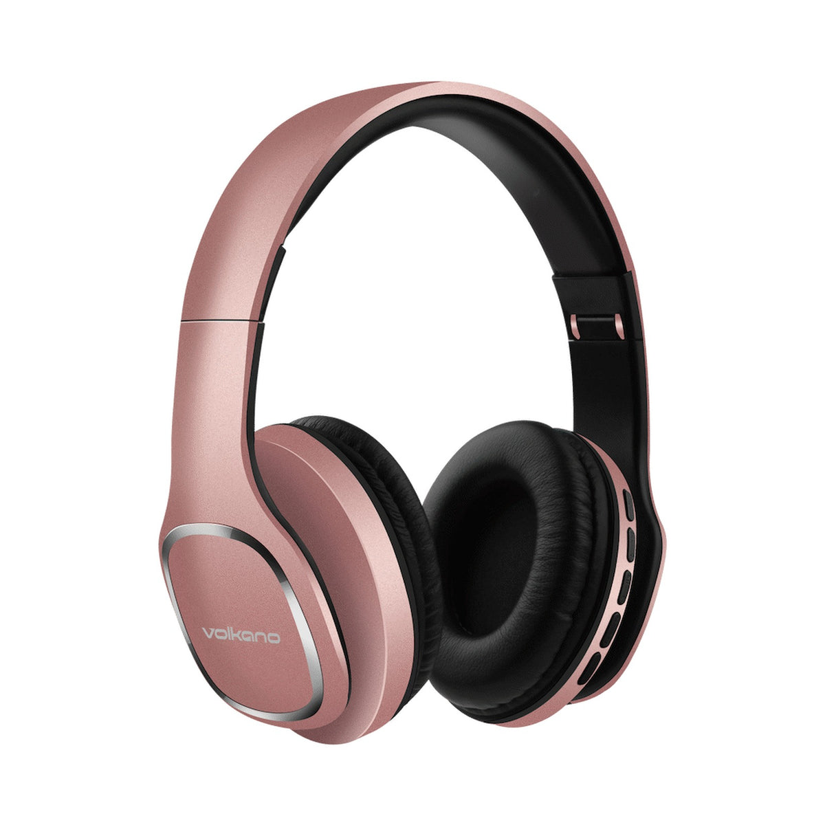 Volkano Phonic Series Bluetooth Full-Size Headphones - Rose Gold