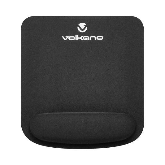 Volkano Rest Series Gel Mousepad - Black