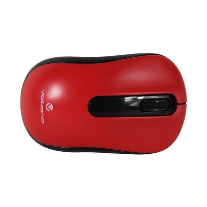 Volkano Vector Vivid series wireless mouse - Red 2020