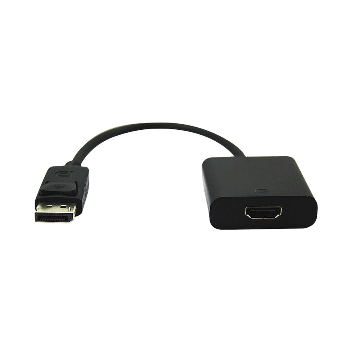 Volkano Port Series DisplayPort to 4K HDMI Converter 10cm - Black