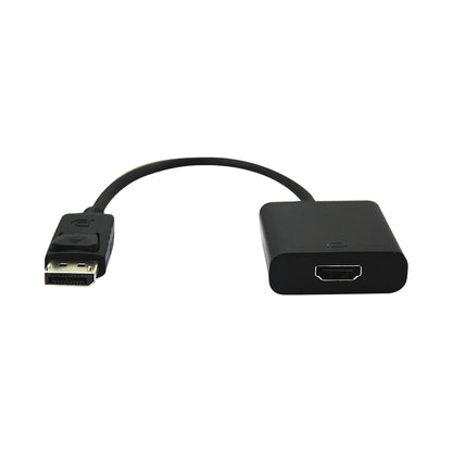 Volkano Port Series DisplayPort to 4K HDMI Converter 10cm - Black