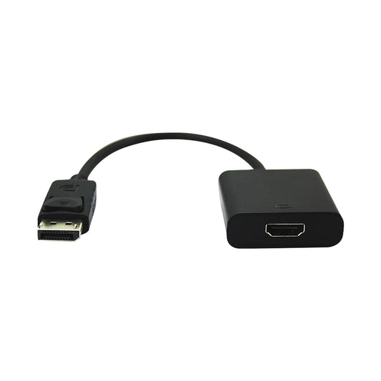 Volkano Port Series DisplayPort to 4K HDMI Converter 10cm - Black