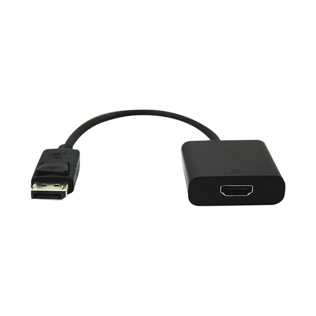 Volkano Port Series DisplayPort to 4K HDMI Converter 10cm - Black