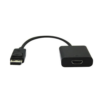 Volkano Port Series DisplayPort to 4K HDMI Converter 10cm - Black