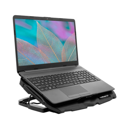 Volkano Glacier Series Upright Notebook Cooling Stand with Dual Fans
