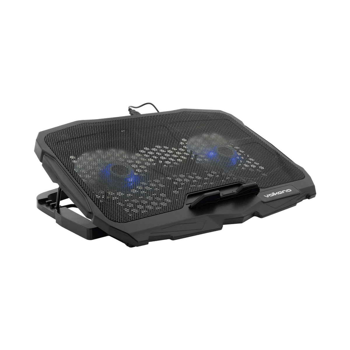 Volkano Glacier Series Upright Notebook Cooling Stand with Dual Fans
