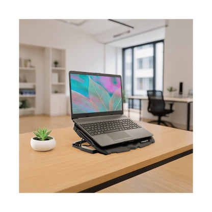Volkano Glacier Series Upright Notebook Cooling Stand with Dual Fans