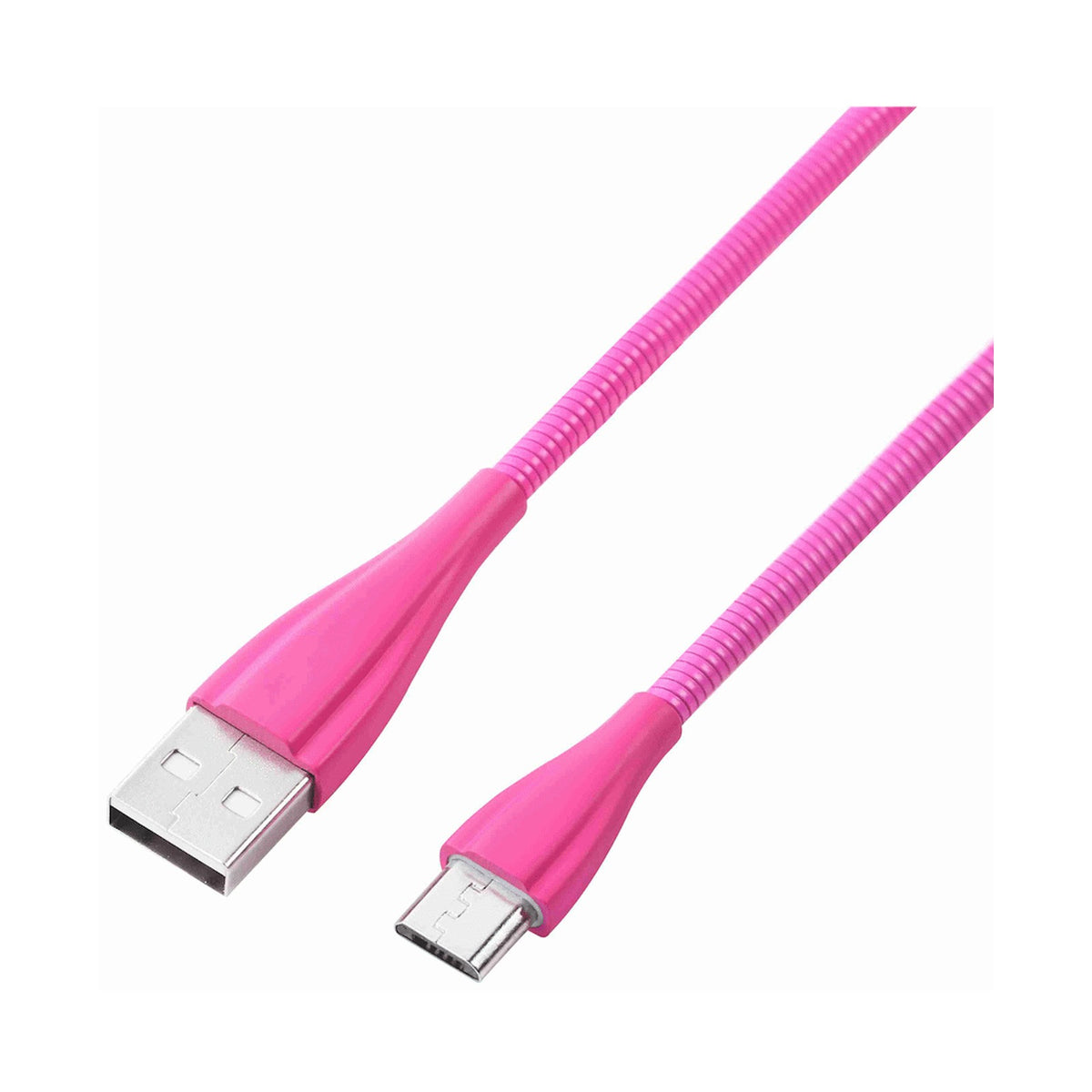 Volkano Fashion Series Micro USB Cable 1.8m - Lumo - Pink
