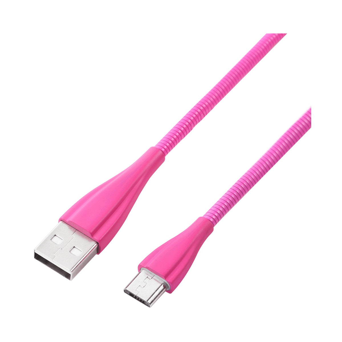 Volkano Fashion Series Micro USB Cable 1.8m - Lumo - Pink